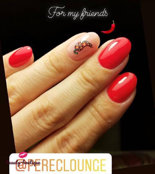 Рисунок ногтей для праздника