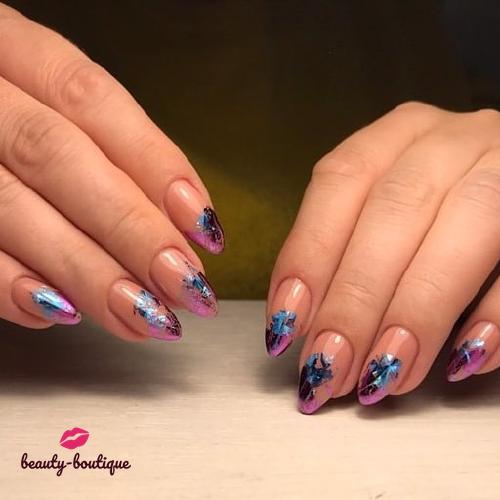 Необычный Дизайн ногтей для нового года